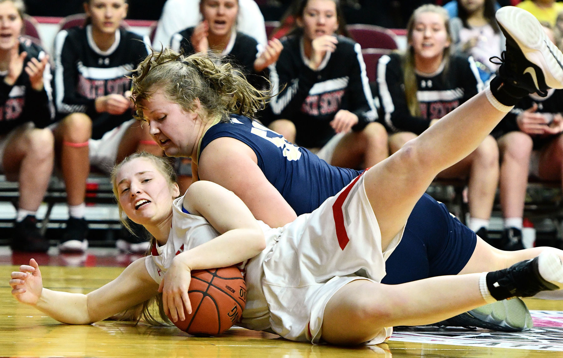 North Scott vs Heelan girls state basketball